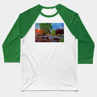 Bourton on the Water Cotswolds England UK Baseball T-Shirt